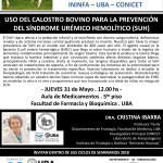SEMINARIO ININFA-DTO FARMACOLOGÍA 31 de Mayo 2018 . Dra. Cristina IBARRA